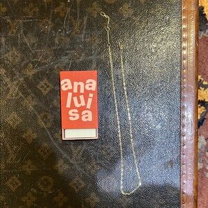 Ana Luisa Morgan Slim Gold Chain Necklace